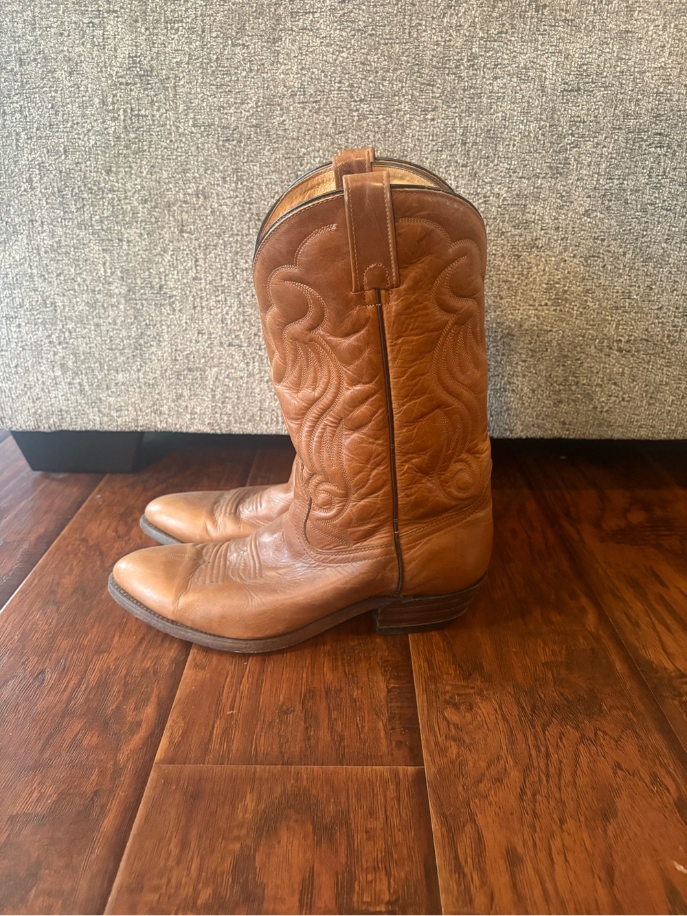Brahma Leather Men’s Cowboy Boots